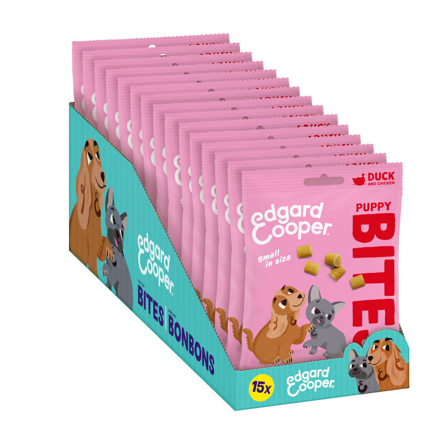 50 g Edgard & Cooper Bocaditos Mini Puppy de Pato y Pollo para perros, , large indicador imagen numero 8